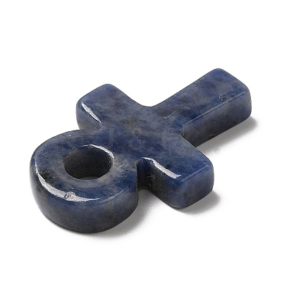 Natural Sodalite Pendants G-R492-03C-1