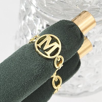 Brass Open Cuff Rings for Women RJEW-K289-01G-M-1