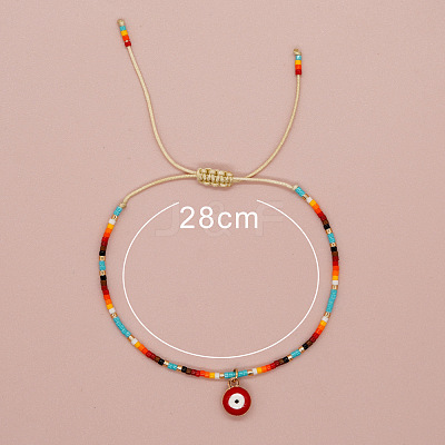 Alloy Enamel Charm Bracelets IY1908-1-1