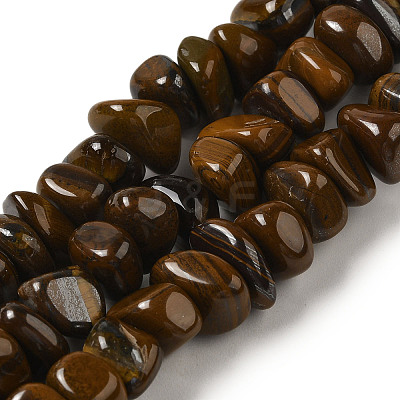 Natura Tiger Iron Beads Strands G-B078-G02-01-1
