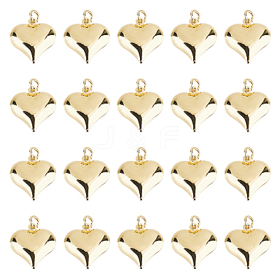 20Pcs Brass Pendants KK-HS0002-15-1