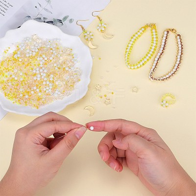 2 Bag Glass & Seed Beads GLAA-SZC0001-94G-1
