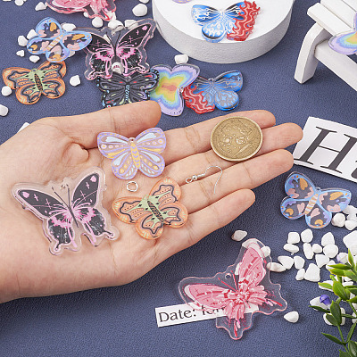 DIY Butterfly Earring Making Kit DIY-TA0005-24-1