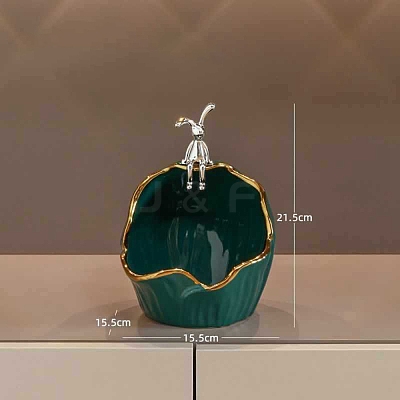 Ceramic Rabbit Key Storage Ornaments PW-WG57347-02-1
