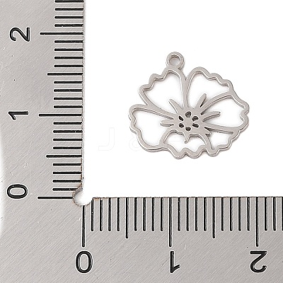 Non-Tarnish 304 Stainless Steel Pendants STAS-S139-06P-11-1