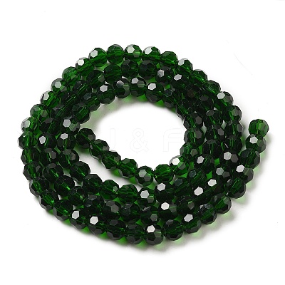 Transparent Glass Beads EGLA-A035-T6mm-D10-1