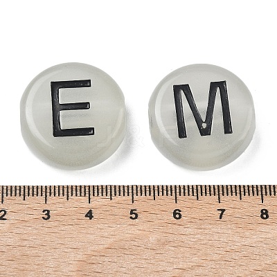 Opaque Acrylic European Beads MACR-K365-05-1