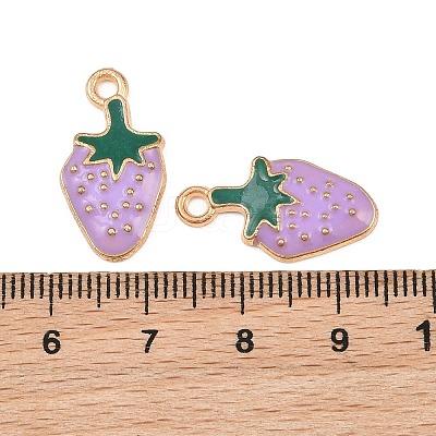 Alloy with Enamel Pendants AL-CBA9C31-07G-C-1