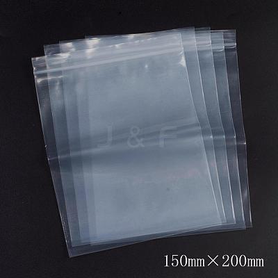 Plastic Resealable Packaging Bags OPP-G001-B-15x20cm-1