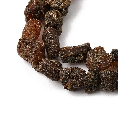 Raw Rough Natural Amber Beads Strands GG-CBAC13F-D01-03-1