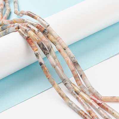 Natural Crazy Lace Agate Beads Strands G-F247-33-1
