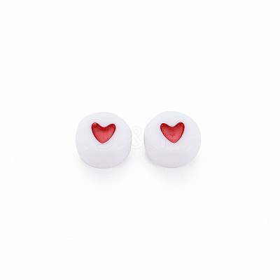 Acrylic Beads X-MACR-T009-08-1
