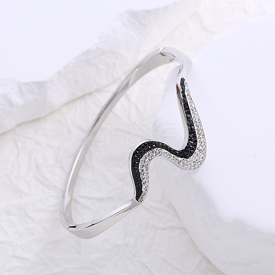 Stylish Stainless Steel Hinged Bangles for Women TB0461-1-1