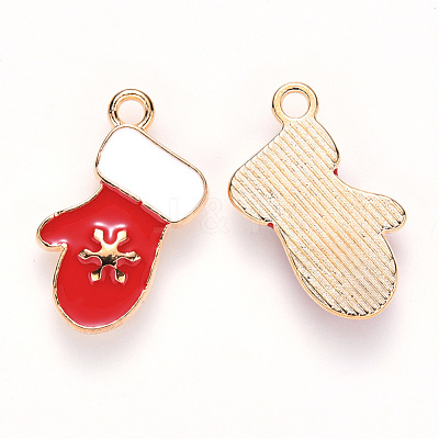 Alloy Enamel Pendants ENAM-S121-017A-1