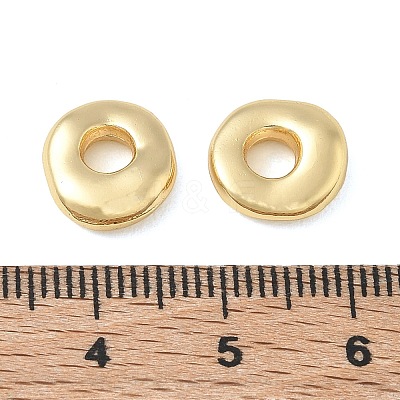 Brass European Beads KK-CBAFC6C-02G-1