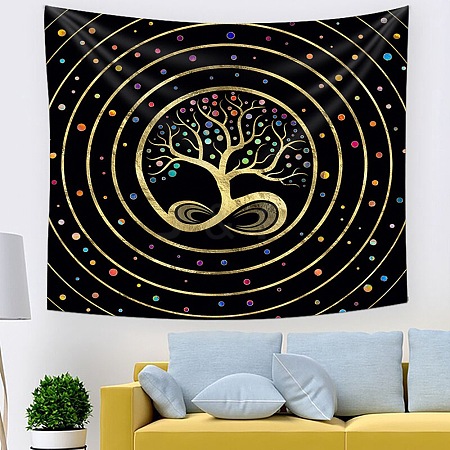 Polyester Wall Hanging Tapestry PW23102007009-1