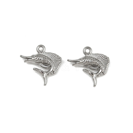 Ocean Theme 304 Stainless Steel Pendants STAS-F317-01H-P-1