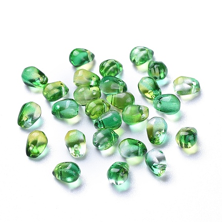 Transparent Glass Charms LS-GLAA-O017-02C-1
