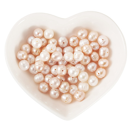 60Pcs 3 Styles Natural Cultured Freshwater Pearl Beads Strands PEAR-TA0001-19-1