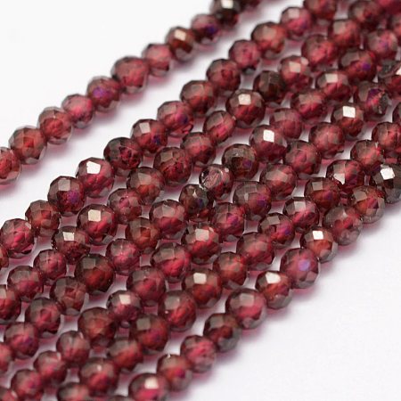 Natural Garnet Beads Strands G-F460-54-1