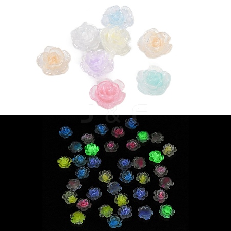 Luminous Resin Decoden Cabochons RESI-K036-09A-1