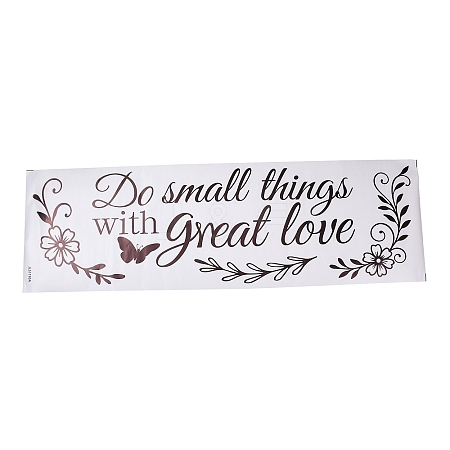 Translucent PVC Self Adhesive Wall Stickers PL-XCP3DD5-01-1