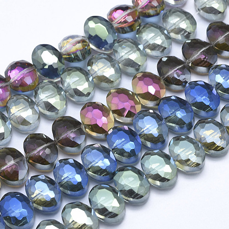 Glass Beads Strands EGLA-F137-1