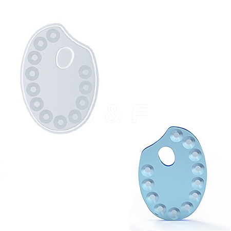 DIY Painting Palette Silicone Molds LS-DIY-K058-07-1