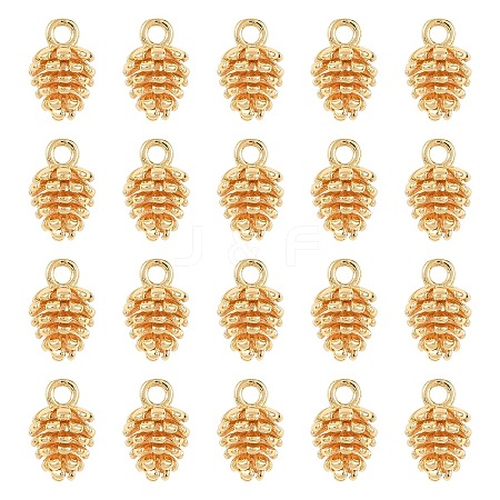 10Pcs Brass Charms KK-YW0004-46-1