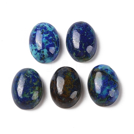 Natural Azurite Cabochons G-Q171-07A-02-1