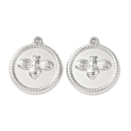 304 Stainless Steel Pendants STAS-P432-01C-P-1