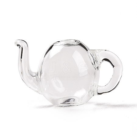 Round Mechanized Blown Glass Teapot LS-GLAA-P052-01-1