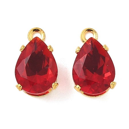 Brass Micro Pave Cubic Zirconia Charms X-KK-S336-02G-D-1
