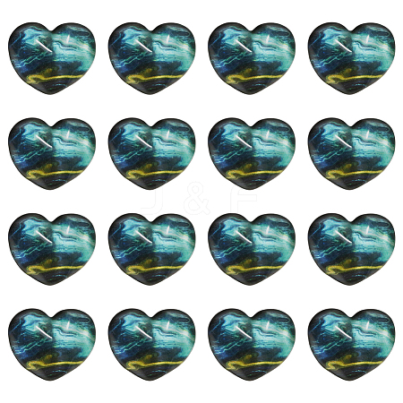 40Pcs Lampwork Cabochons LAMP-PH0001-43A-1