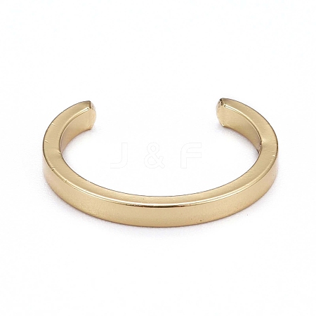 Brass Cuff Rings KK-H741-09G-1