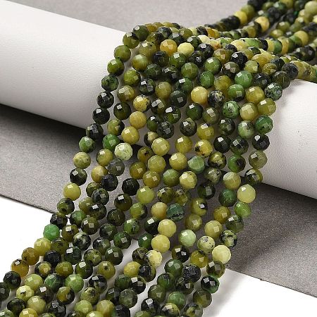 Natural Green Jade Beads Strands G-B107-A08-06-1