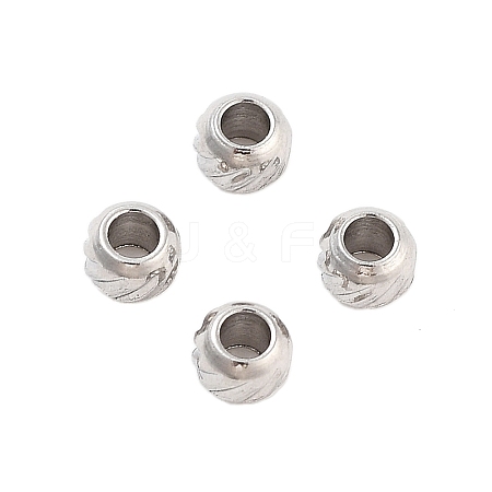 Non-Tarnish 201 Stainless Steel Beads STAS-Z078-02P-1