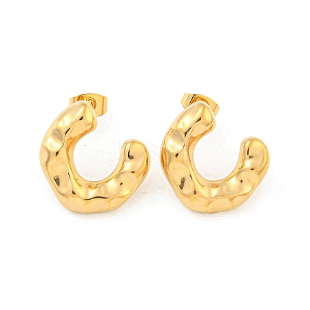 304 Stainless Steel Ear Studs EJEW-L290-015G-1