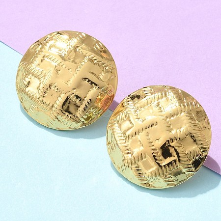 304 Stainless Steel Stud Earrings EJEW-U047-17G-1