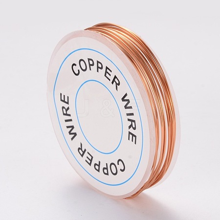 Round Copper Jewelry Wire X-CWIR-CW0.8mm-14-1