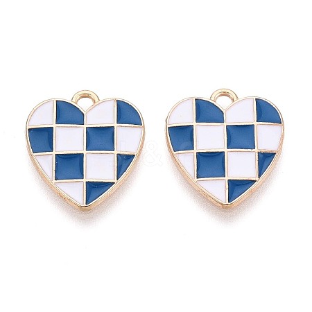 Alloy Enamel Pendants ENAM-S121-176F-RS-1