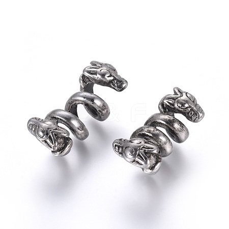 304 Stainless Steel Beads STAS-G204-45AS-1