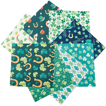 Saint Patrick's Day Printed Cotton Fabric SENE-WH0003-19B-1