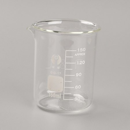 Glass Beaker Measuring Cups LS-TOOL-WH0128-37D-1