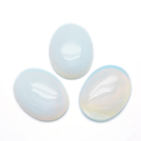 Synthetic Gemstone Cabochons G-P393-I01-1