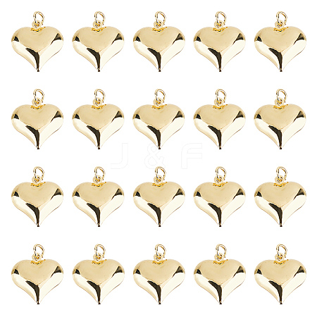20Pcs Brass Pendants KK-HS0002-15-1