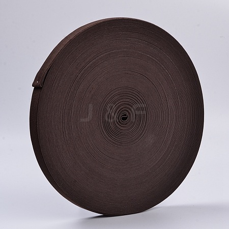 Colored Flat Elastic Rubber Band EC-WH0001-18-1