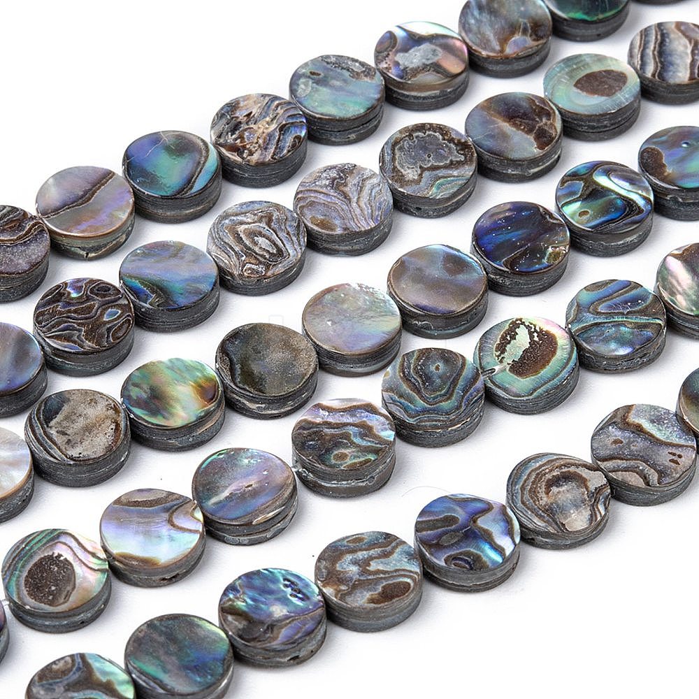 Wholesale Natural Abalone Shell/Paua Shell Beads Strands ...