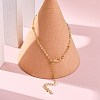 Brass Cable Chain Bracelets for Women BJEW-G735-20G-2