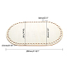 DIY Knitting Crochet Wooden Bag Bottom Shaper WOOD-WH0101-31-2